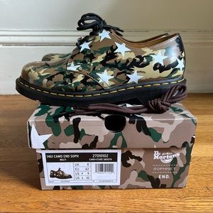 ⭐️RARE DOC Dr Martens 1461 Camo Sophnet. X End UK 8 EU 42 US M9/W10